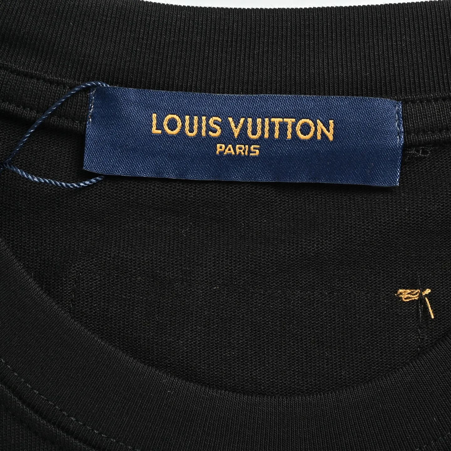 Louis Vuitton/Louis Vuitton full-width three-flower printed embroidered short sleeves